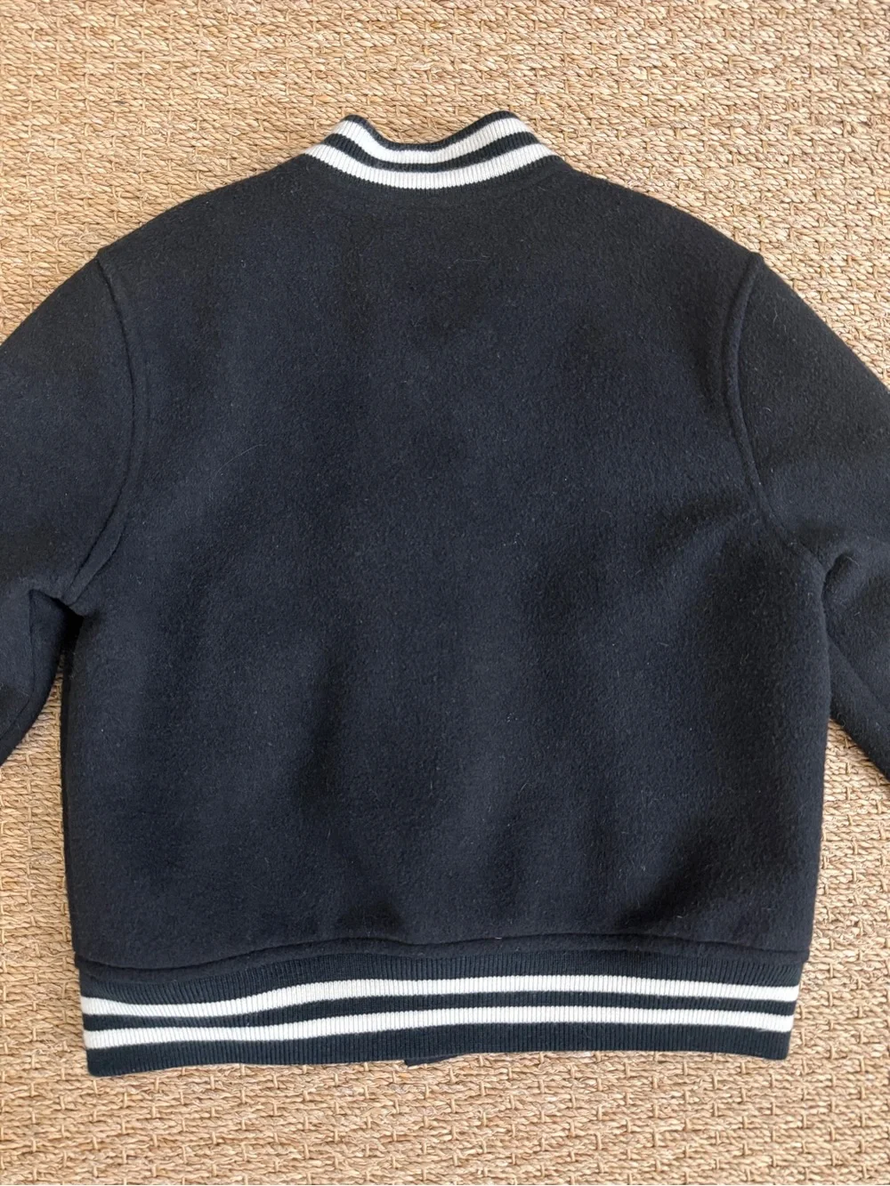 Gap Kids Varsity Letterman Jacket Wool Blend Bomber Coat Size M (8)